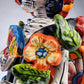 Day of the Dead Catrina On A Chair Hand Painted Mexican Art