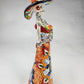 Day of the Dead Catrina Figurine – Handcrafted Talavera Mexican Folk Art