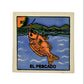 Ceramic Loteria Drink Coaster #50 EL PESCADO