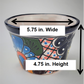 Mexico Pottery Talavera Hand-Painted Flower Pot 5.75" Blue