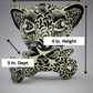 Mexican Jaguar Sculpture | Hand-Painted Chiapas Folk Art