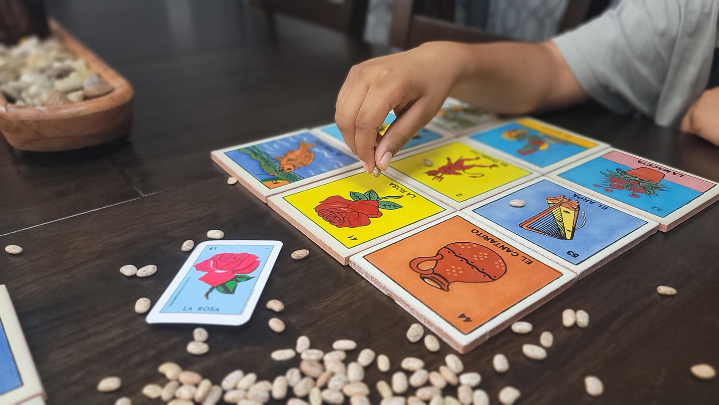 Mexican Lotería Tile – #31 LAS JARAS Multi-Purpose Drink Coaster